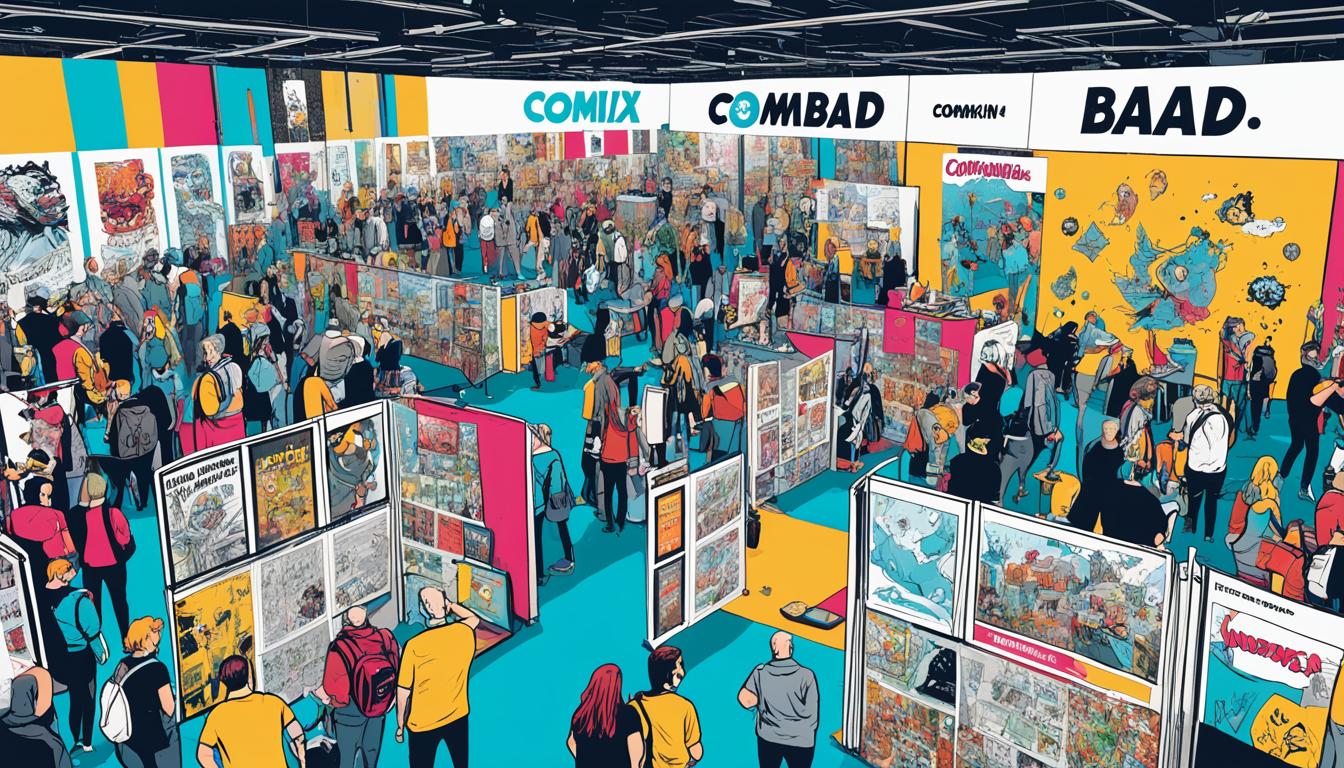 ComixBad! 2021 – Ausstellung von Comicverlagen in der Bibliothek am Luisenbad