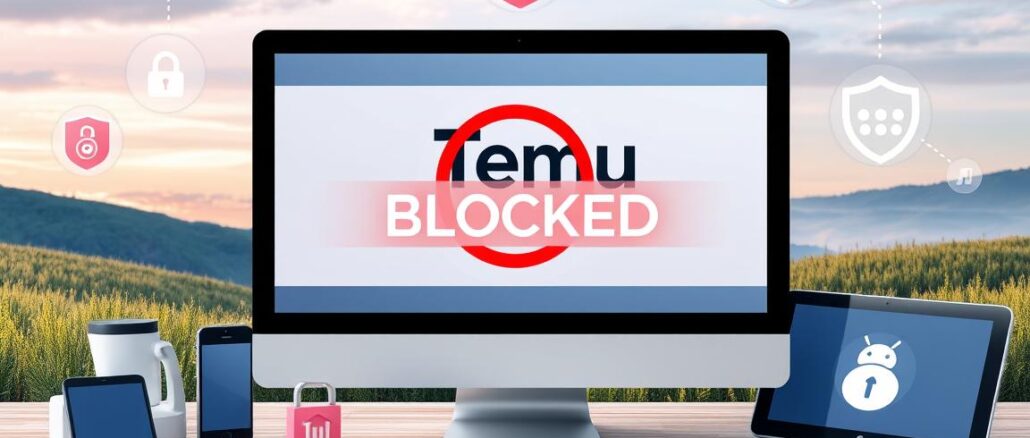 Temu Werbung blockieren